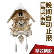 Cuckoo Wall Clock Living Room Time Alarm Clock Children's Room Decoration Clock Personalized Creative Mute Quartz Clock