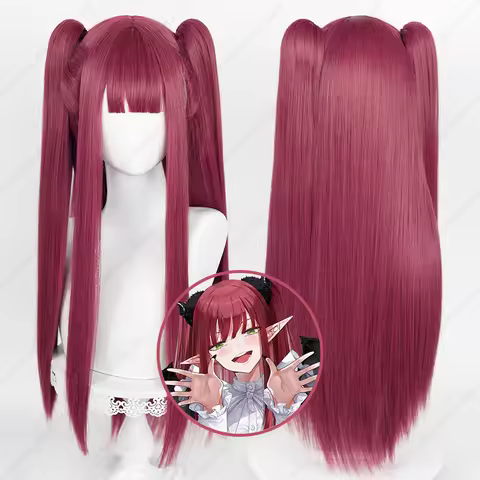 Anime Kitagawa Marin Rizu Kyun Cosplay Wig 75cm Long Ponytails Wigs Heat Resistant Synthetic Hair Ha