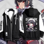 clu NS1 Zenless Zone Zero Ellen Joe anime zipper Hoodie coat jacket Unisex Top SN1 ulc