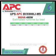 Ups Apc Easy Ups Bvx 900Va 480W Bvx900Li-Ms 900Va 480Watt 100% Original