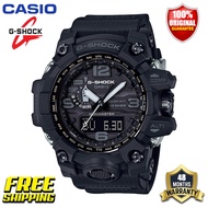 Jam Tangan Lelaki Original G Shock GWG1000 BIG MUDMASTER Men Sport Watch Dual Time Display 200M Water Resistant Shockproof and Waterproof World Time LED Auto Light Compass Boy Sports Wrist Watches with 4 Years Warranty GWG-1000-1A1 (Ready Stock)