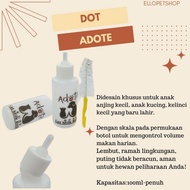 Adote Bottle Pacifier Cat Dog Rabbit Baby Cat Dog Milk Bottle - Bottle Pacifier Brush