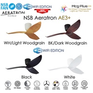 NSB NEW Aeratron AE3+ WIFI 43"/50"/60" 6 Speed Forward + Reverse DC Motor Incredibly Quiet Energy Ef