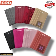 Men's women's slim mini card wallet 6 card slots + 1 banknote or coin slot