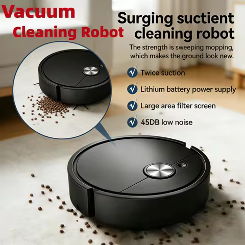 Mini Vacuum Cleaning Robot Smart Mopping Suction And Sweeping Integrated Fully Automatic Home Cleani