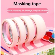 Masking tape art supplies hand torn white oil painting stick painting special gouache tape paper
