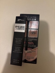 BYE BYE UNDER EYE IT COSMETICS Full Coverage Anti-Aging Waterproof Concealer 20 Medium (N) 黑眼圈眼部遮瑕膏 