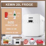 Kemin Mini Refrigerator 20L 25L Single Door Portable Fridge SG Ready Stock 24H shipping out