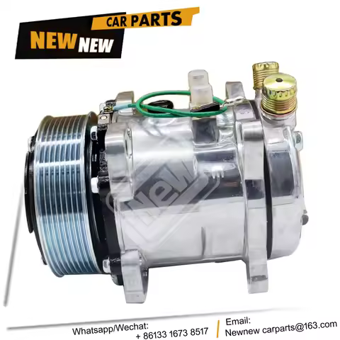 NEW Universal Air Conditioner A/C Compressor For Sanden 507 5H11 SD5H11 SD507 5125