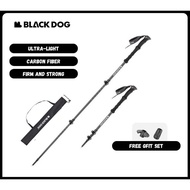 BLACKDOG Hiking Stick ULTRA-LIGHT Foldable Trekking Pole Adjustable Hiking Climbing Stick Leg Suppor