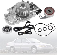 Timing Belt Kit with Water Pump Compatible with 1994-2002 Honda Accord, 1998 Odyssey, 97-99 CL, 98-9