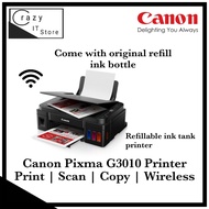 Canon Pixma G3010 Ink Tank Printer (Print/Scan/Copy/Wireless)