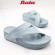 BATA Energy+ (571-9145) รองเท้าแตะเพื่อสุขภาพ แบบหนีบ สำหรับผู้หญิง สีฟ้า ไซส์ 3-8