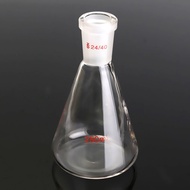 Alat 250ml 24/40 Kaca Erlenmeyer Flask Kimia Conical Botol