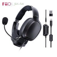 FiiO FG3 HiFi Over Ear Headphones Dual Dynamic Drivers High‑resolution 7.1‑channel Surround Sound wi