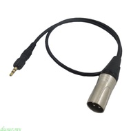 dusur7 Balanced Cable For  UWP-V1 UWP-D11 UWP-D21 3 5mm TRS XLR Microphone