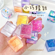 Glitter Small Ice Cube Cube Cube Cube Set Cube Cube Girl Toy Cream Glue Special-Shaped Cubes Estimat