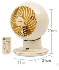 IRIS OHYAMA 愛麗思PCF-SC15TC 全方位空氣對流靜音循環扇 平行進口 一年保用 免運費 黃色