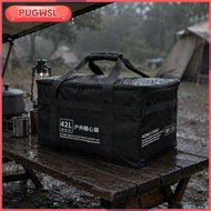 [pugwsl] Outdoor Storage Container Portable 42L Waterproof Camp Backpack Utility Bag for Hiking Trav
