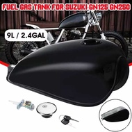 Motorcycle Fuel Tank Universal Retro Modified Prince GN125 Fuel Tank with Fuel Tank Cover Fuel Switc