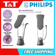 [ FREE SHIPPING ] Philips All In One Iron 8000 Series Stand Steamer Garment Care / Garment Steamer G
