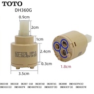 Original TOTO faucet cartridge DH3102 DH386 DH309 DH334 ceramic valve core DH334-1 DH347 DH349 DH357