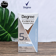 Degree_Clinical Antiperspirant Deodorant Fresh Cotton 45 g โรลออนสติ๊ก