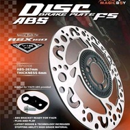 DISC DEPAN MAGIC BOY  ABS Y16 267MM THAILOOK FRONT DISC SIAP ABS BRACKET