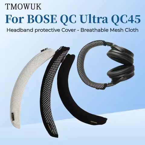 Headphone Head Beam Cover for BOSE QC Ultra QC45 Headset Protective Case Headband Protector Sleeve B