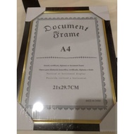 A4 size document frame 21cm x 29.7cm