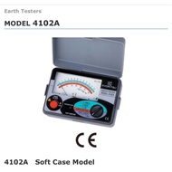 (Clear Stock ) Kyoritsu Analogue Earth Tester Model: 4102A