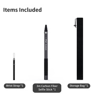 3M Carbon Fiber Selfie Stick For Insta360 X4/X3/ Extendable Selfie Stick For DJI Action 5 Pro/Gopro1