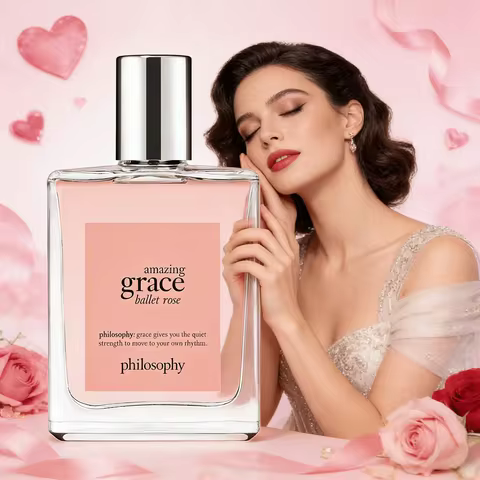 Philosophy amazing grace ballet rose - dreamy & floral women's perfume - with notes of rose, lychee