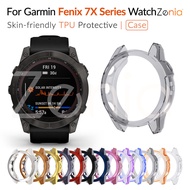 Colourful TPU Replacement Protective Case Cover Shell for Garmin Fenix 7X Pro Sapphire Solar Fenix7X