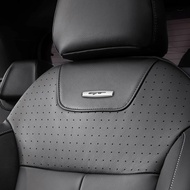 For Mercedes Logo Sticker AMG Interior Chair Sticker 2pcs BRABUS Car Seat Sticker For Mercedes Benz 