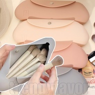 Makeup Brush Storage Bag - Travel Cosmetic Pouch - Large Capacity Makeup Bag - Portable, Dustproof, 