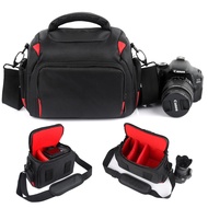 Nylon Professional Waterproof DSLR Camera Bag Fashion Shoulder Backpack Case For Canon Nikon Photo Bag with rain cover