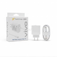 Charger Vivo 66W FlashCharger Type C Charger VIVO T1 PRO