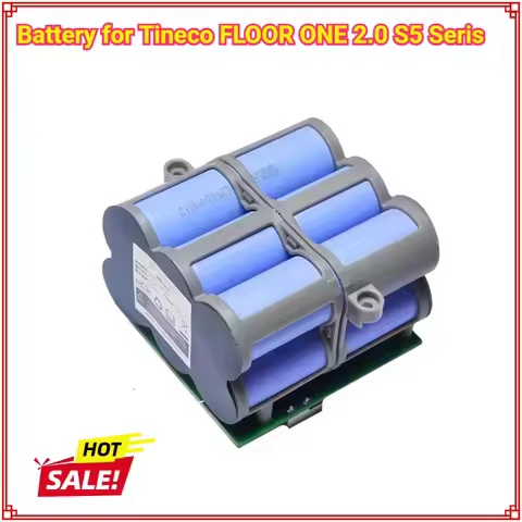 21.6V Replacement Battery for Tineco FLOOR ONE 2.0 S5 PRO 2 S5 Smart S5 Steam Floor Scrubber Accesso