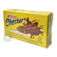 Apollo Checker เวเฟอร์สอดไส้ช็อกโกแลต  ขนาด 18 กรัม บรรจุ 24 ซอง