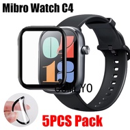 For Mibro Watch C4 Screen Protector Smart watch 3D Protective Full Cover Film Curved Soft Films