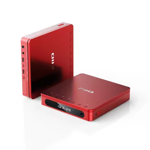 FiiO DM13 Portable CD Player Bluetooth HiFi Player 4.4 Balanced High Fidelity Portable Turntable