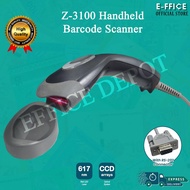 Effice Depot - Z-3100 Handheld Barcode Scanner for Cash Register / Scanning Device for Casher Machin