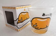 Sanrio Gudetama Glass /蛋黃哥半磨砂玻璃杯