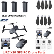JJRC X20 5G 6K GPS Brushless RC Drone Spare Part 11.1V 3000MAH Battery/Propeller/Arm JJRC X20 Drone Accessories X20 Arm Motor