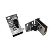 Wine Cabinet Hinge Exhibition Cabinet Glass Door Hinge Flat Door Hinge Glass Door Perforation-Free H