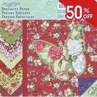 !! Paper Set 12x12 Inches scrapbook k&company