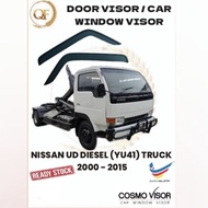 NISSAN UD DIESEL (YU41) TRUCK 2000 - 2015 DOOR VISOR / CAR WINDOW VISOR / VISOR PINTU KERETA