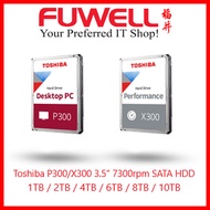Toshiba P300/X300 3.5" 7200ROM SATA Desktop Hard Disk Drive