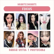 UNOFFICIAL PHOTOCARD | HEARTS2HEARTS - focus